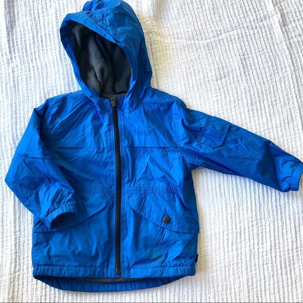 BabyGap rain resistant zip up jacket | size 2